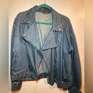 Moto Jean jacket